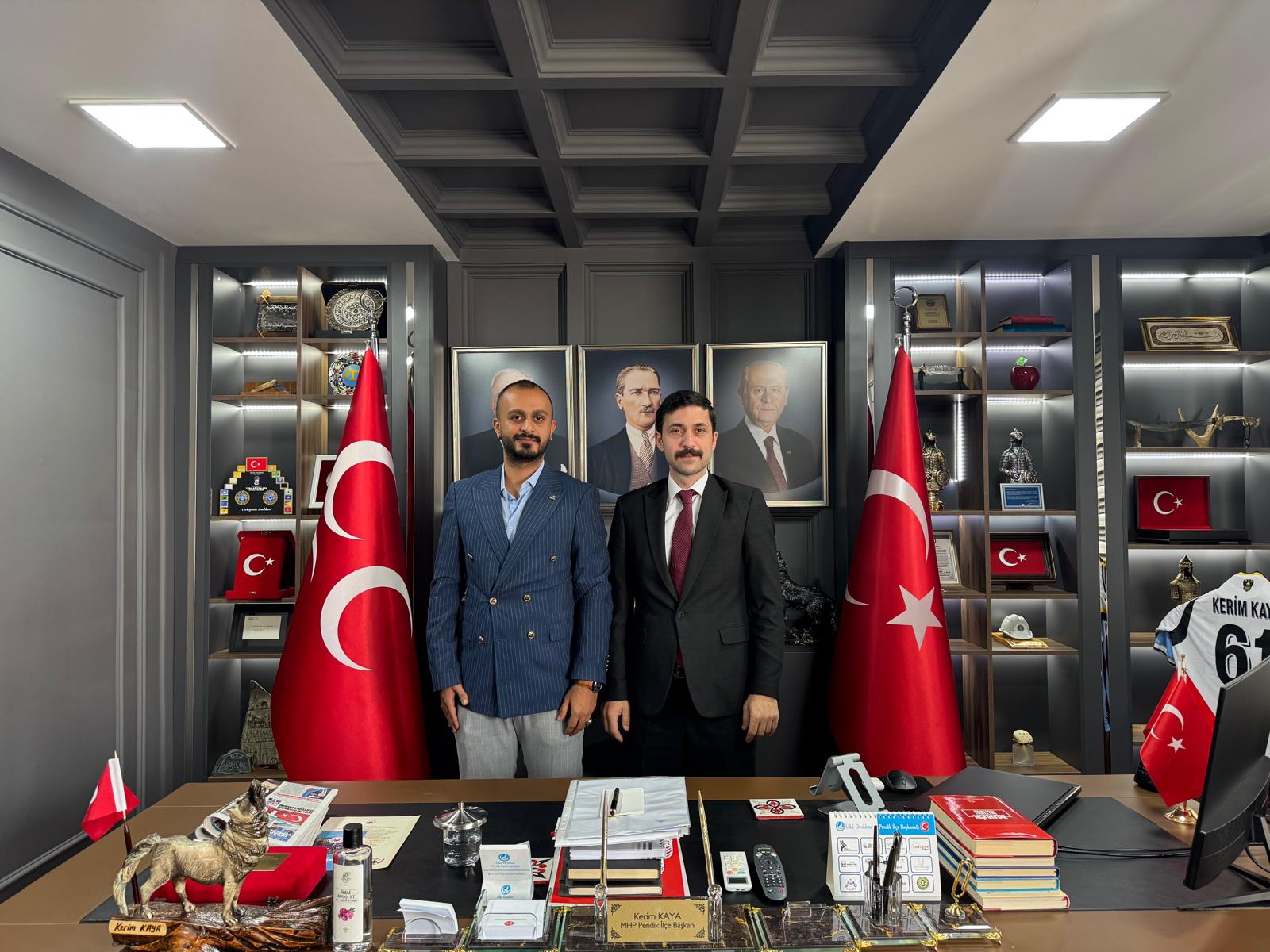 MHP Pendik İlçe Başkanı'na Ziyaret
