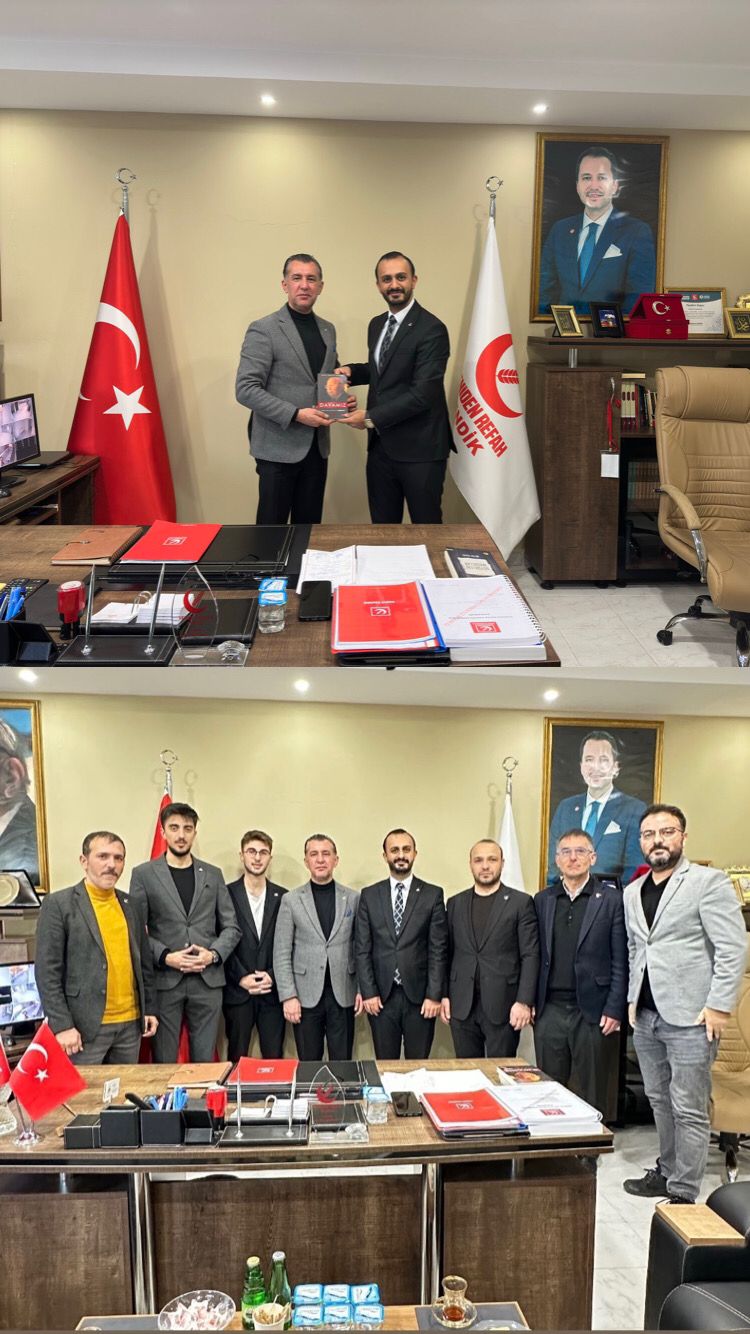 YENİDEN REFAH PARTİSİ PENDİK İLÇE BAŞKANLIĞI ZİYARETİ